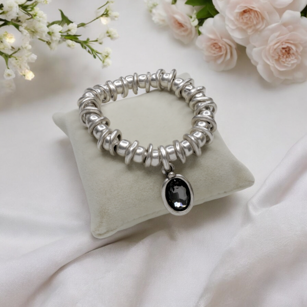 Hand Made Pewter Bracelet - SKU# 2481- 65G - Image 4