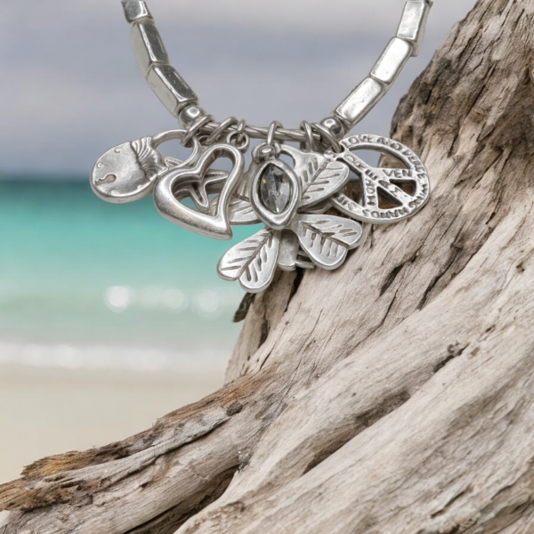 Hand Made Pewter Bracelet - SKU# 2486-