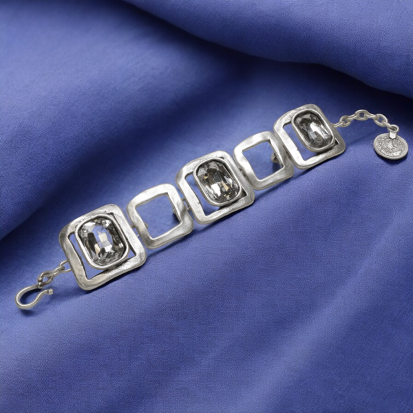 Hand Made Pewter Bracelet - SKU# 2500- - Image 3