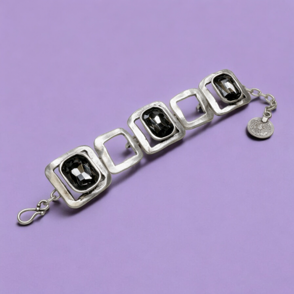 Hand Made Pewter Bracelet - SKU# 2500-55G - Image 3