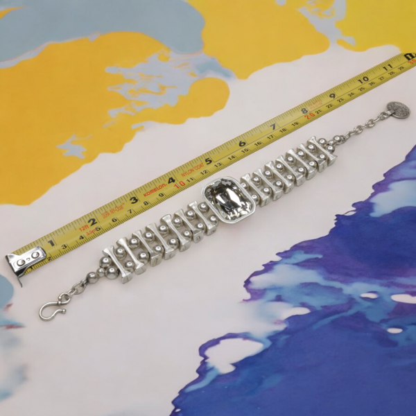 Hand Made Pewter Bracelet - SKU# 2506- - Image 4