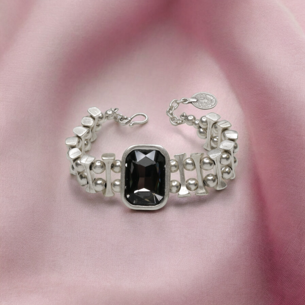 Hand Made Pewter Bracelet - SKU# 2506-55G - Image 3