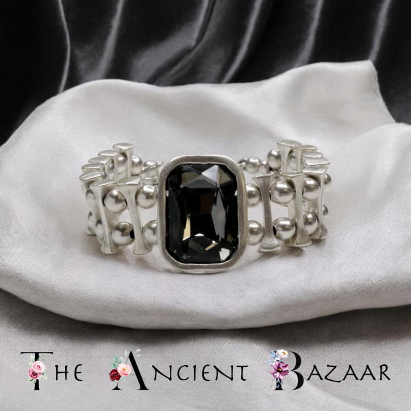 Hand Made Pewter Bracelet - SKU# 2506-55G - Image 5