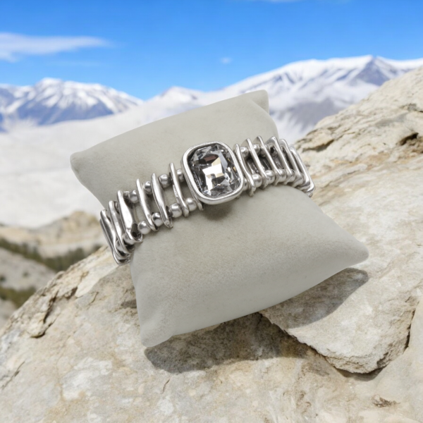 Hand Made Pewter Bracelet - SKU# 2509- - Image 4
