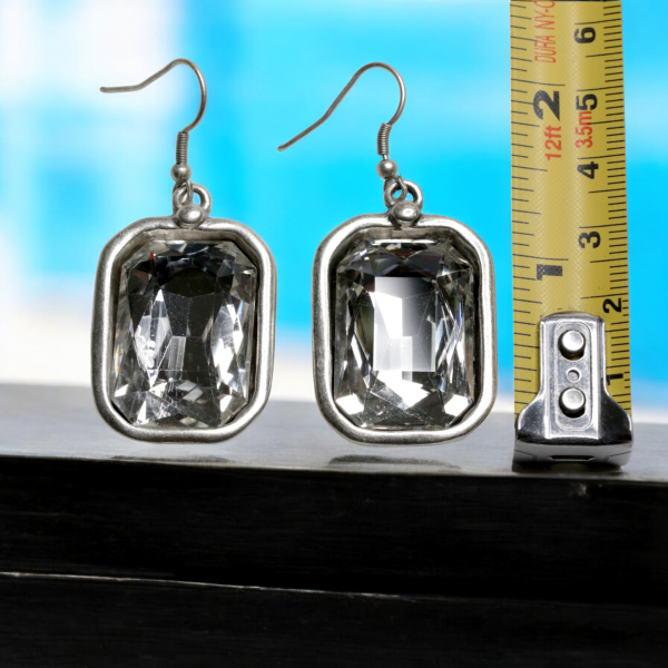 Hand Made Pewter Earrings - SKU# 3757- - Image 4