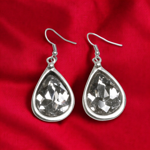 Hand Made Pewter Earrings - SKU# 3759-