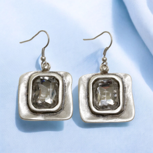 Hand Made Pewter Earrings - SKU# 3760-