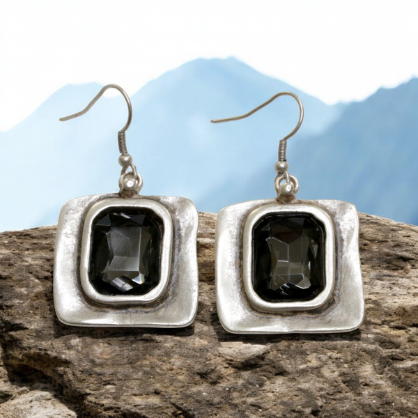 Hand Made Pewter Earrings - SKU# 3760- 55G