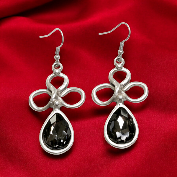 Hand Made Pewter Earrings - SKU# 3761- 55G