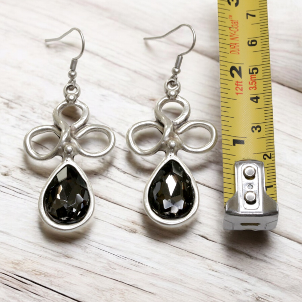 Hand Made Pewter Earrings - SKU# 3761- 55G - Image 2