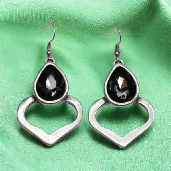 Hand Made Pewter Earrings - SKU# 3767- 55G