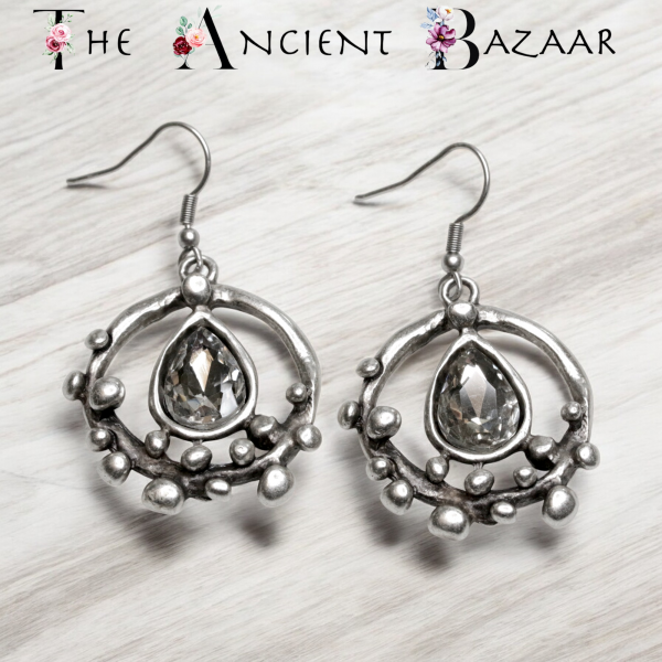Hand Made Pewter Earrings - SKU# 3769-