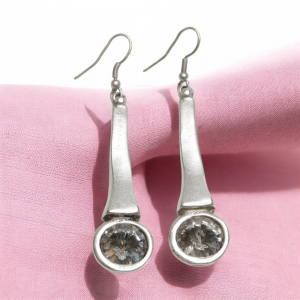 Hand Made Pewter Earrings - SKU# 3770-