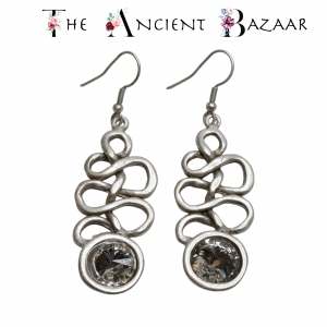 Hand Made Pewter Earrings - SKU# 3772-