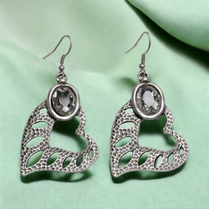 Hand Made Pewter Earrings - SKU# 3776-