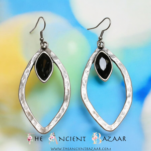 Hand Made Pewter Earrings - SKU# 3778-55G