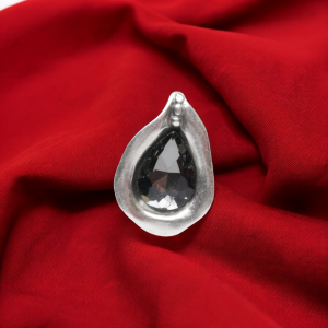 Hand Made Brass Ring plated in 925 Silver - SKU# 4467-